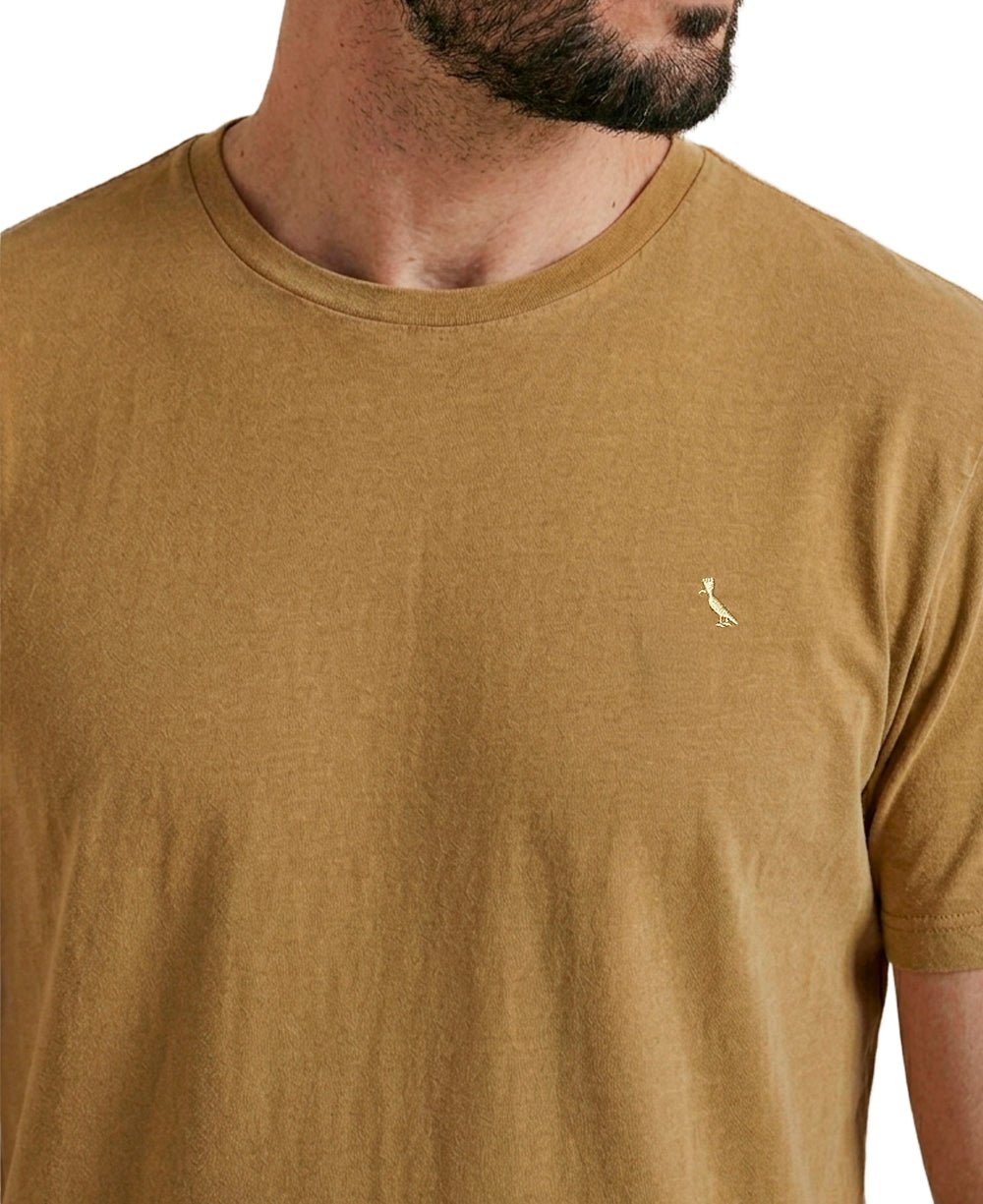Camiseta Caqui Masculina Super Slim - Reserva