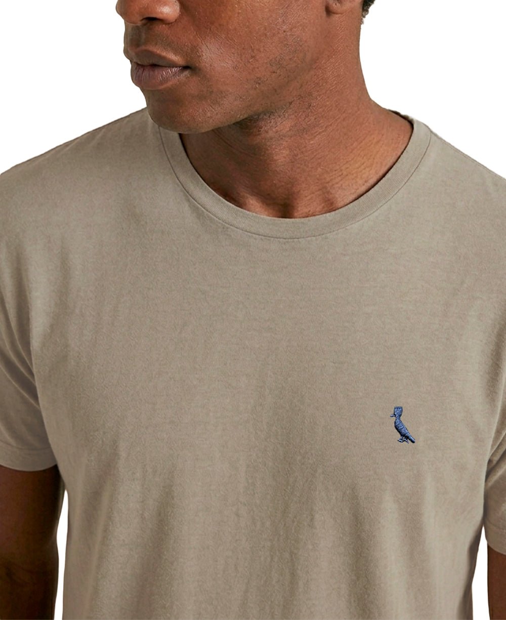Camiseta Cinza Masculina Regular Careca - Reserva