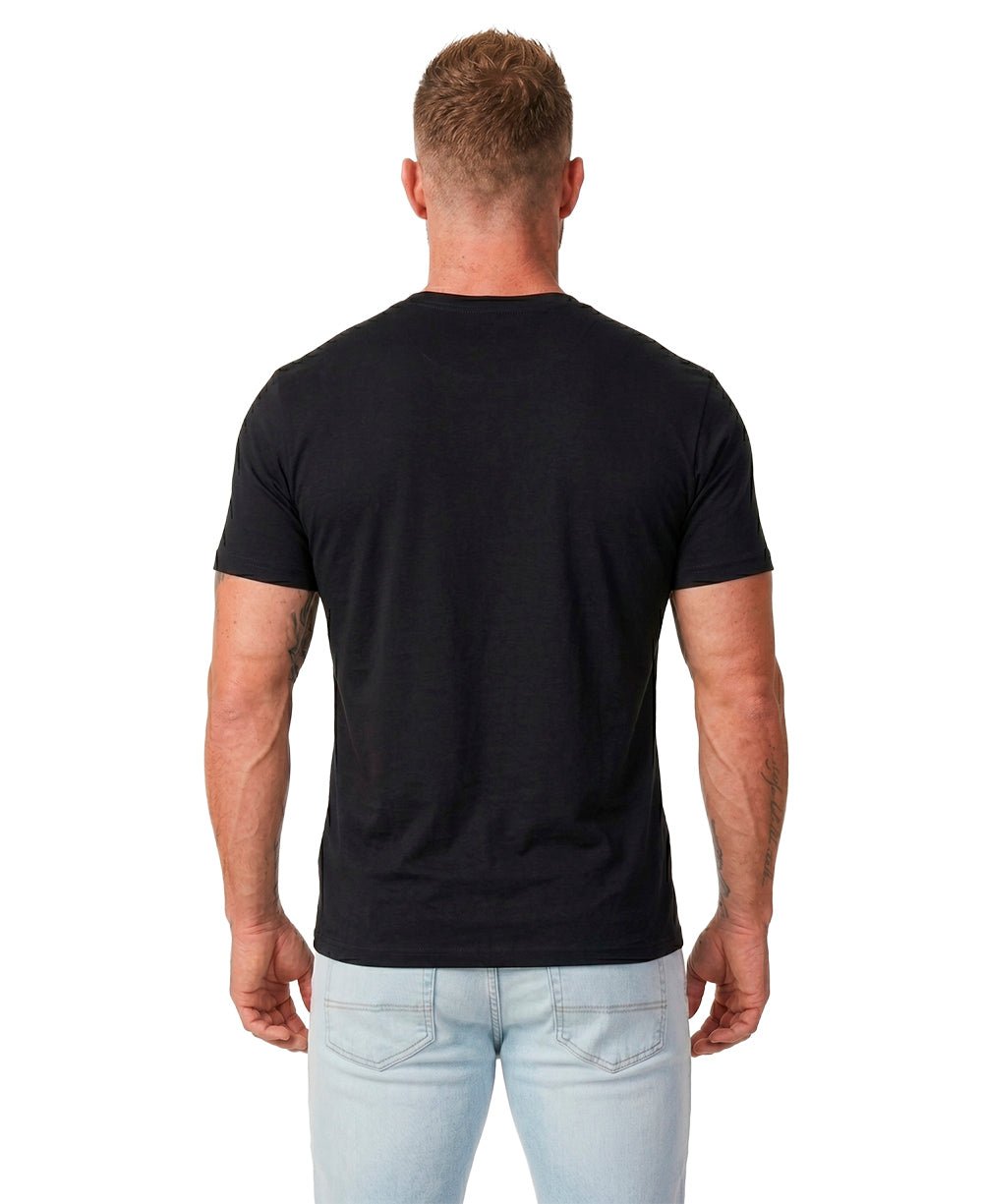 Camiseta Preta Masculina Super Slim - Reserva