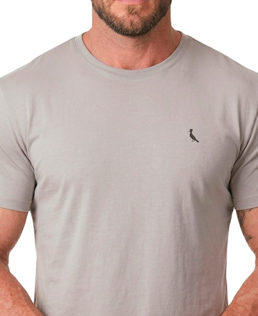Camiseta Cinza Masculina Regular Basica - Reserva
