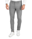 Calça Alfaiataria Cinza Masculina com Lycra - Rota 77