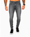 Calça Jeans Cinza Escura Masculina Skinny - Rota 77