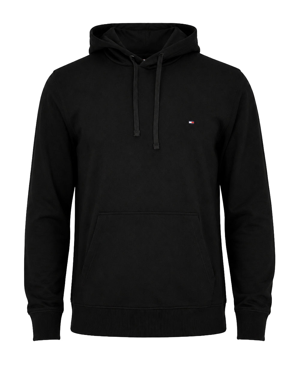 Moletom Preto Masculino Clássico Felpado - Tommy Hilfiger