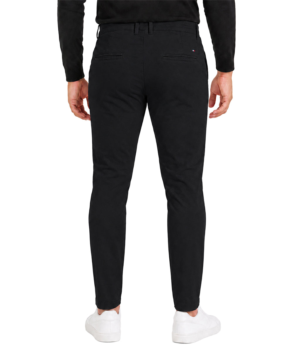 Calça Alfaiataria Preta Masculina Slim - Tommy Hilfiger