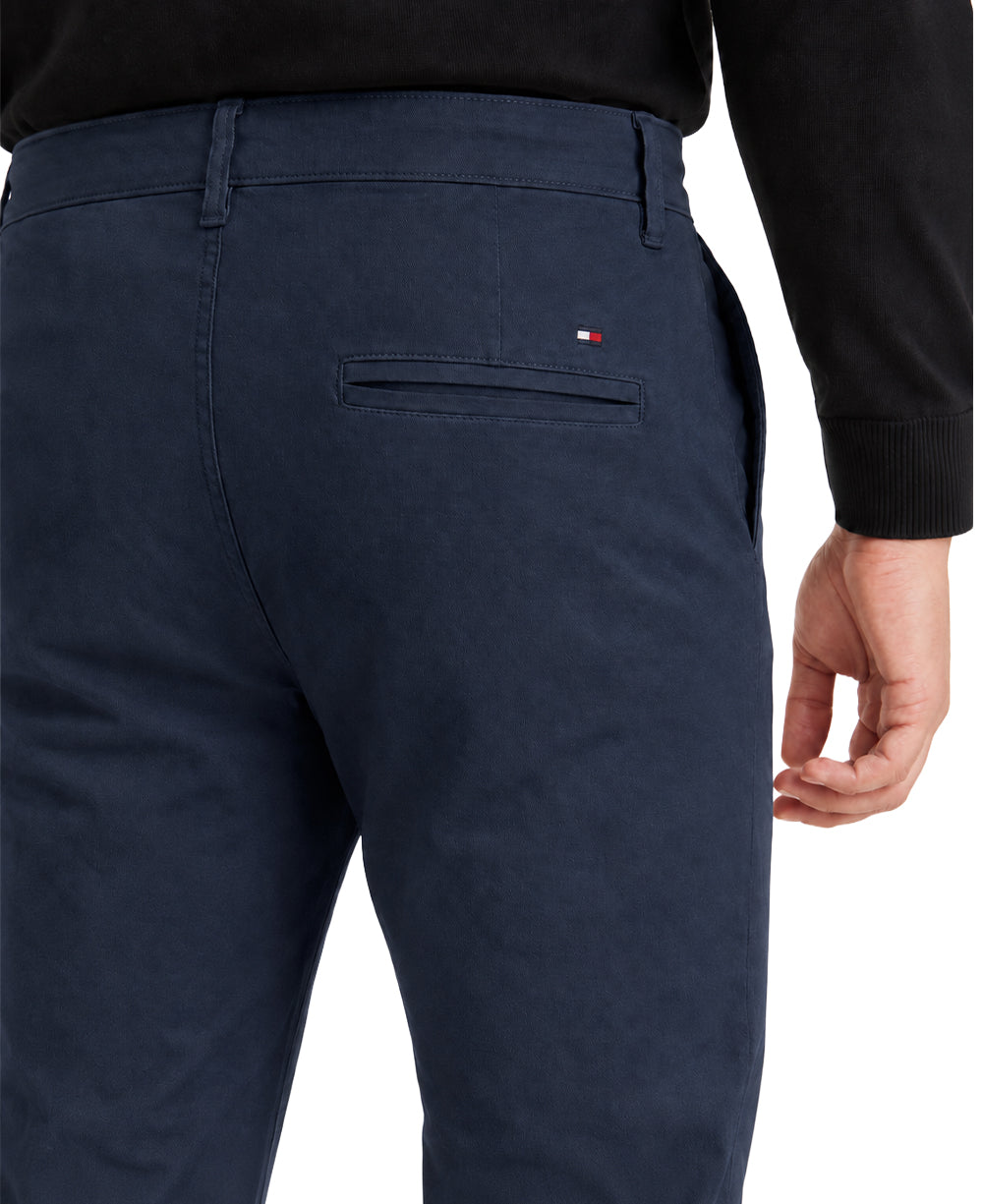 Calça Alfaiataria Azul Marinho Masculina Slim - Tommy Hilfiger