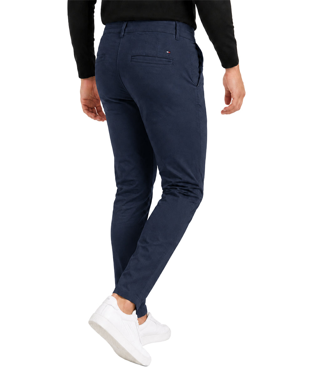 Calça Alfaiataria Azul Marinho Masculina Slim - Tommy Hilfiger