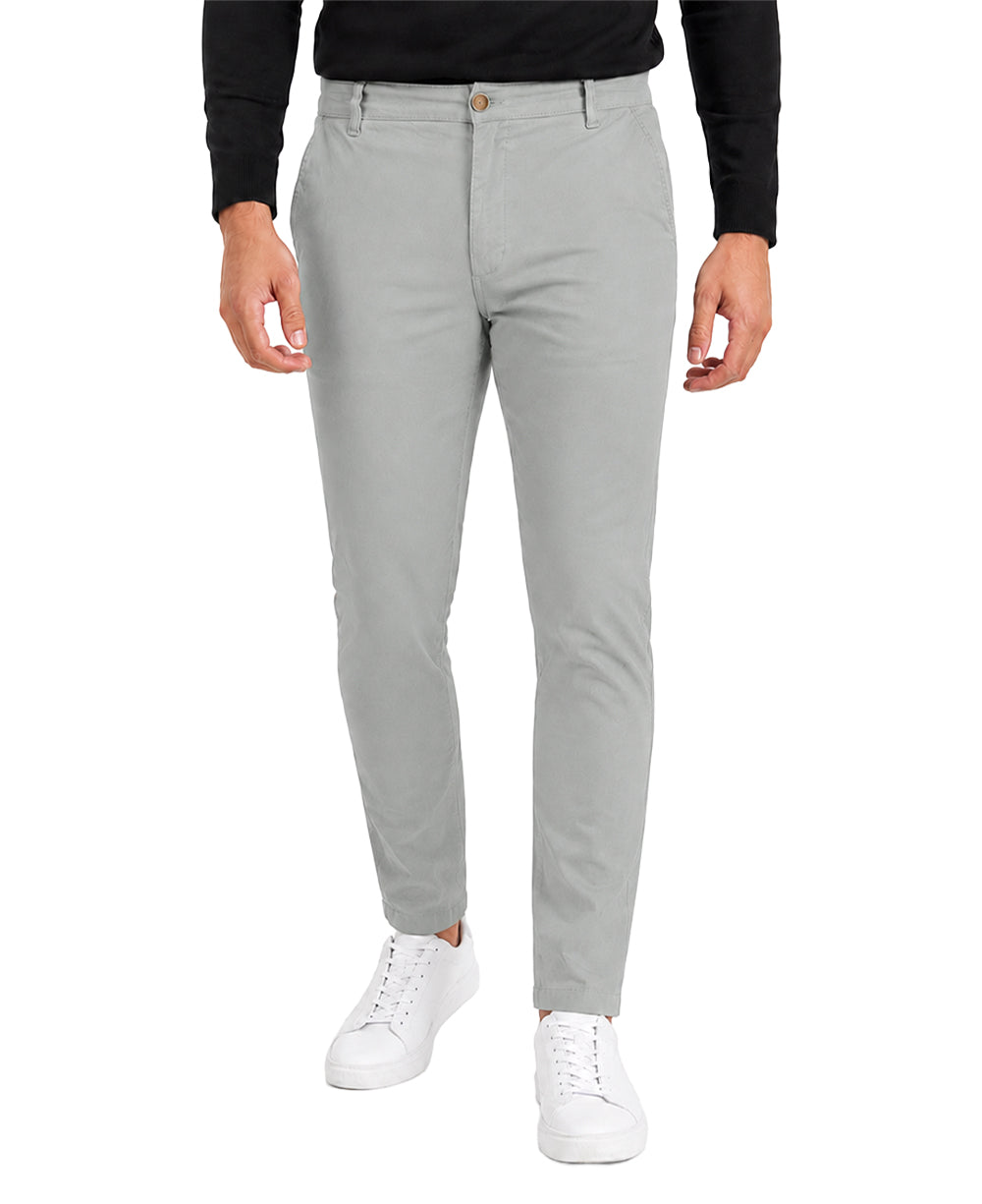 Calça Alfaiataria Cinza Masculina Slim - Tommy Hilfiger
