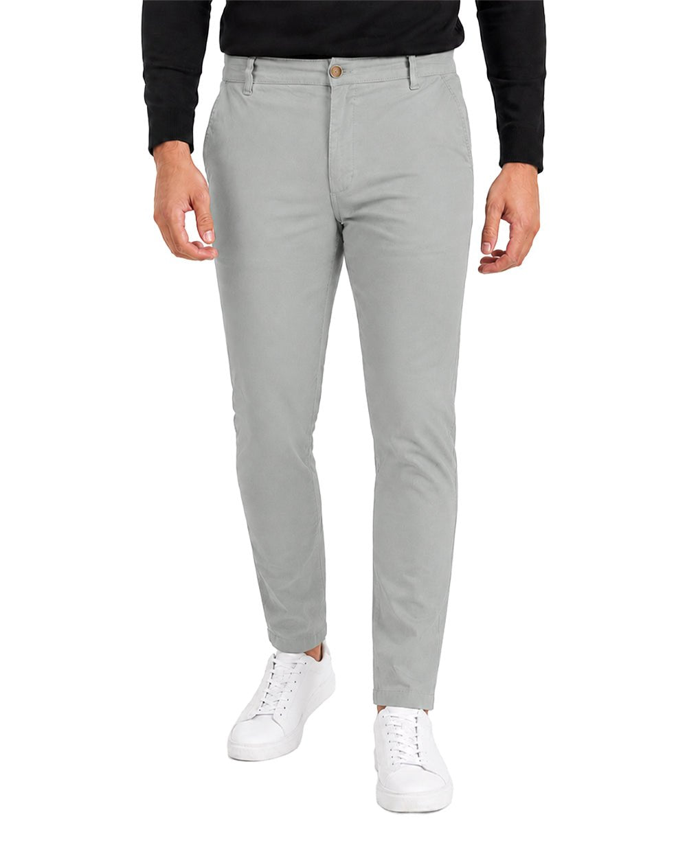 Calça Alfaiataria Cinza Masculina Slim - Tommy Hilfiger