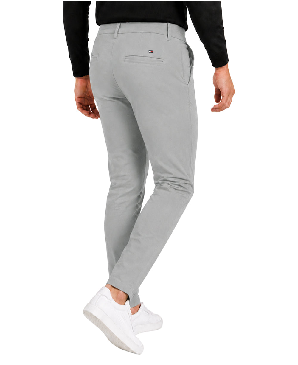 Calça Alfaiataria Cinza Masculina Slim - Tommy Hilfiger