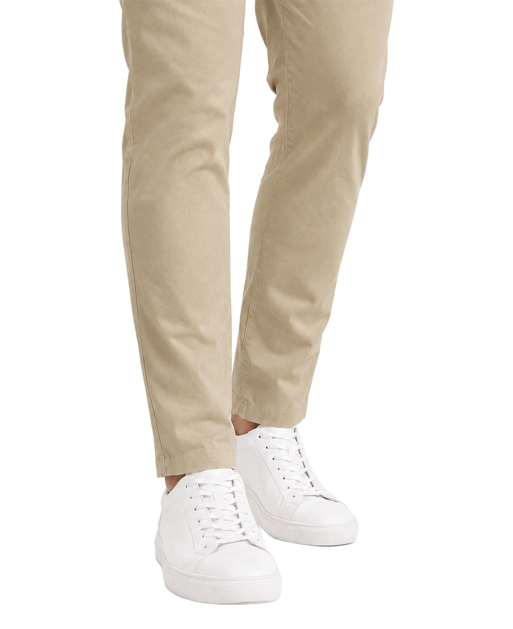 Calça Alfaiataria Caqui Masculina Slim - Tommy Hilfiger