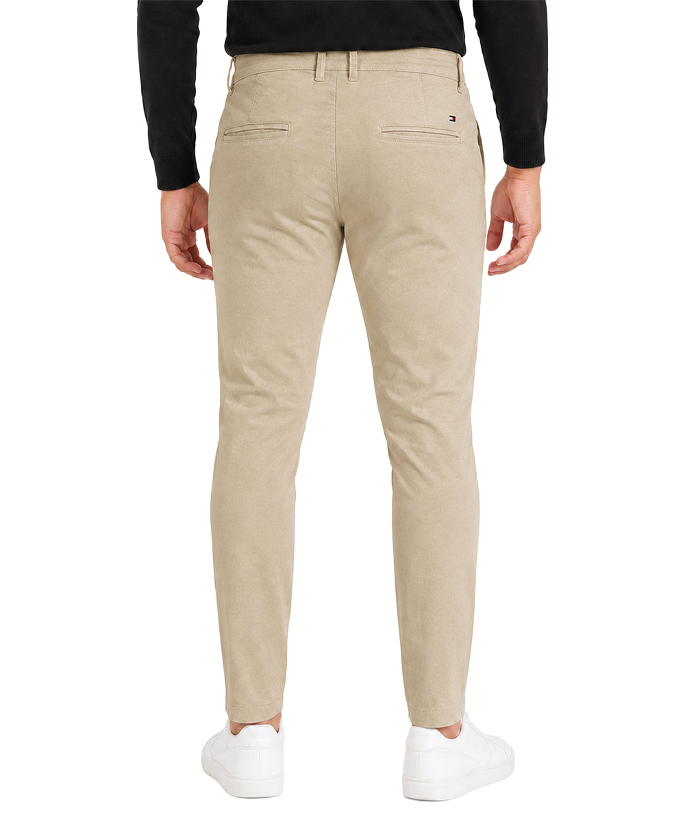 Calça Alfaiataria Caqui Masculina Slim - Tommy Hilfiger