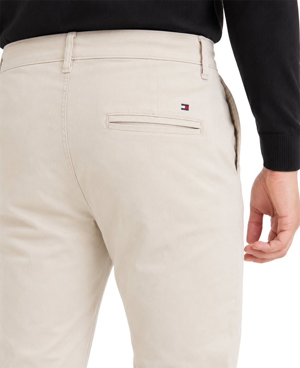 Calça Alfaiataria Bege Masculina Slim - Tommy Hilfiger