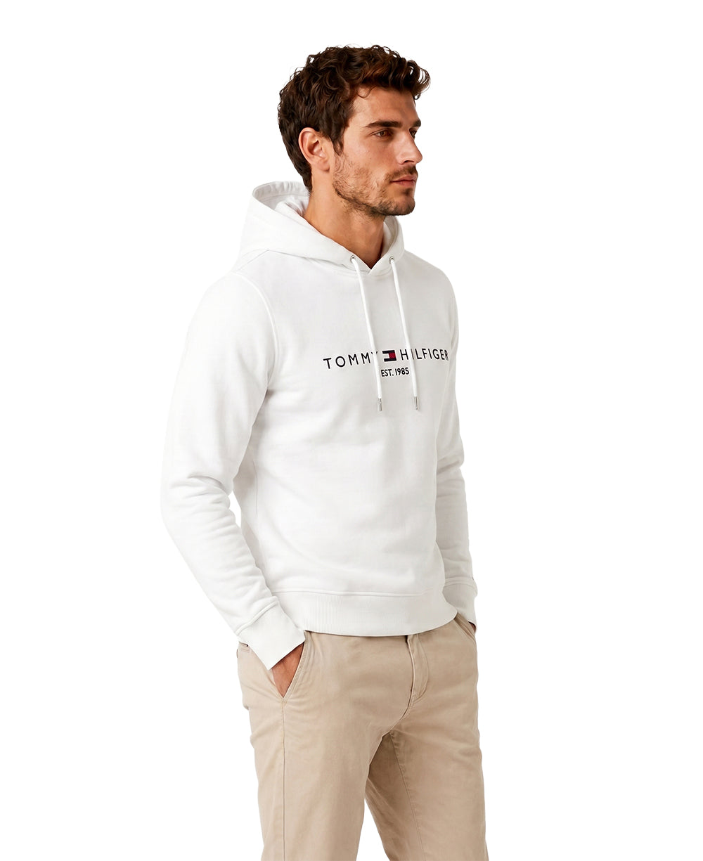Moletom Branco Masculino 1985 Bordado - Tommy Hilfiger