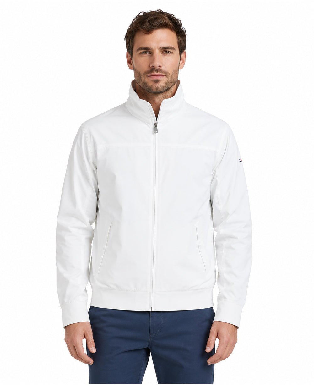 Jaqueta Branca Masculina Com Touca - Tommy Hilfiger