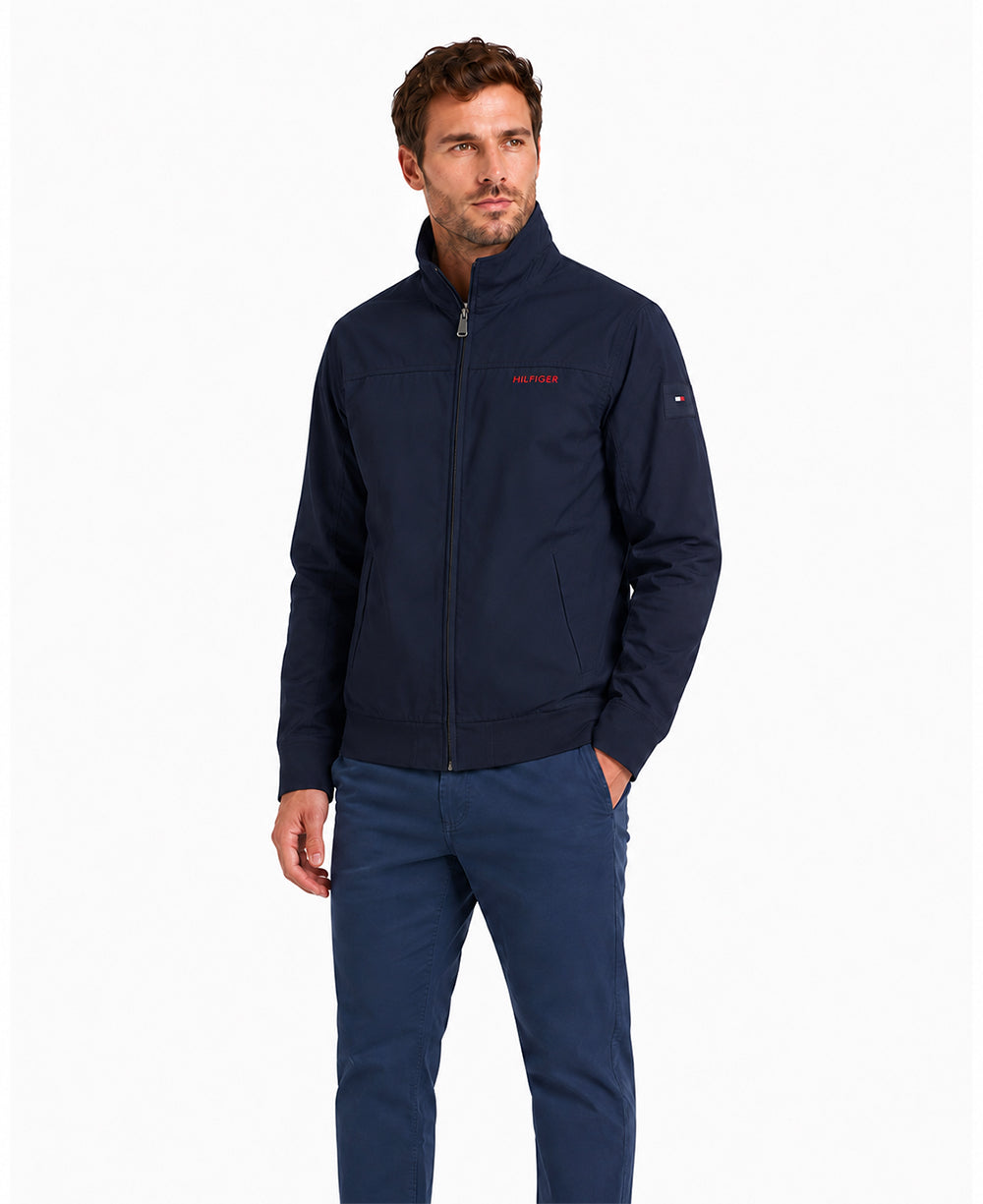 Jaqueta Azul Masculina Com Touca - Tommy Hilfiger