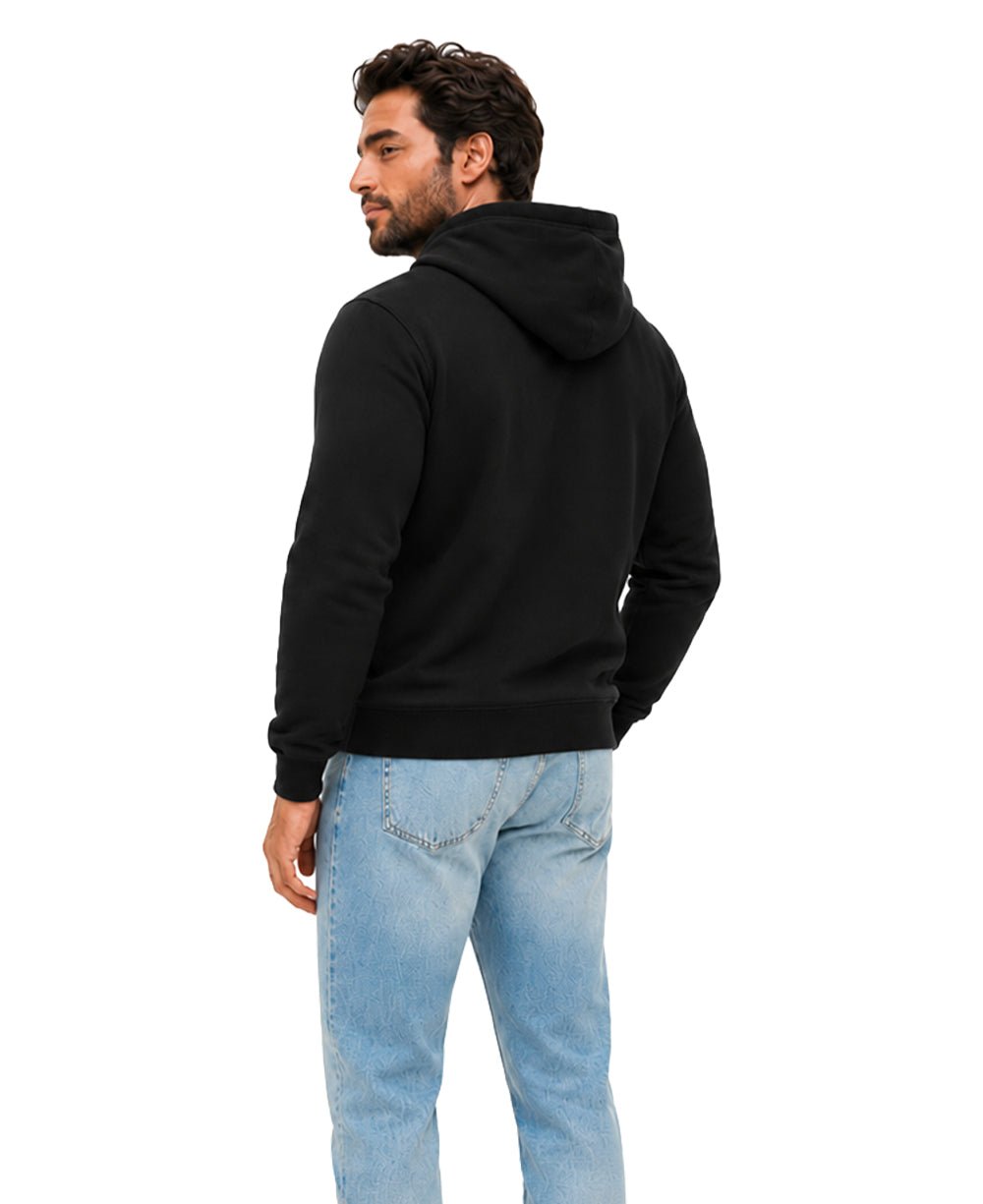 Moletom Preto Masculino Com Capuz Essential - Tommy Hilfiger
