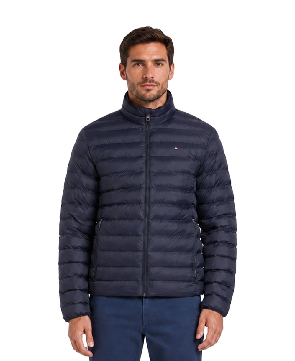 Jaqueta Puffer Masculina Azul Marinho - Tommy Hilfiger