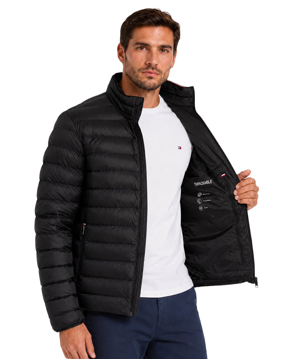 Jaqueta Puffer Preta Masculina - Tommy Hilfiger