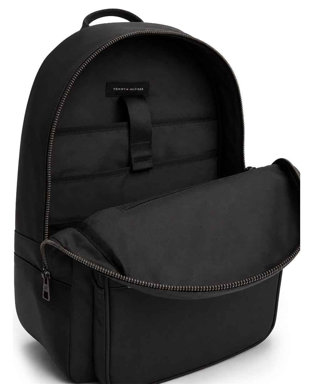 Mochila Masculina Black Smooth Black - Tommy Hilfiger