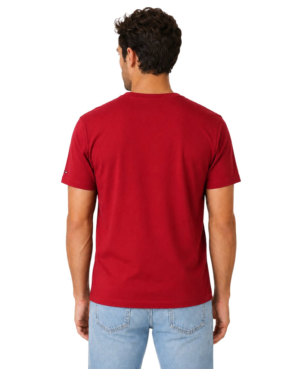 Camiseta Vermelha Masculina Since 1985 Estampada - Tommy Hilfiger