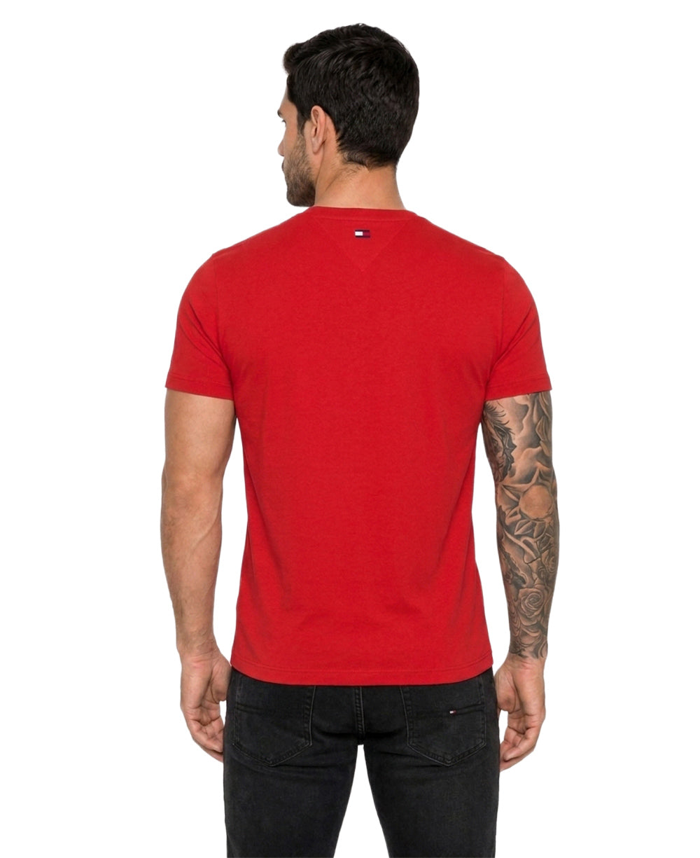 Camiseta Vermelha Masculina Est.1985 - Tommy Hilfiger