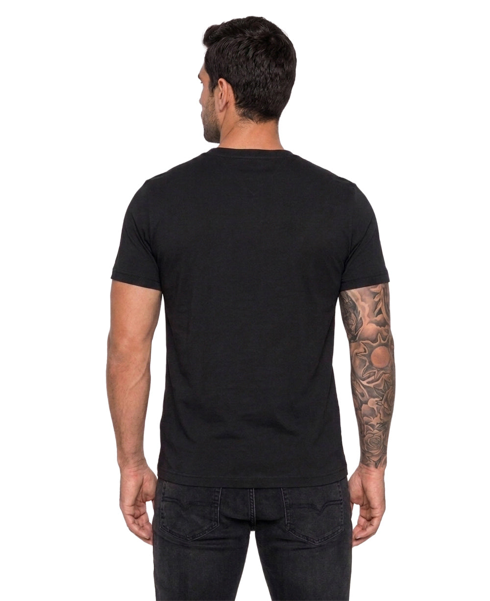 Camiseta Preta Masculina Authentic Originals 1985 - Tommy Hilfiger