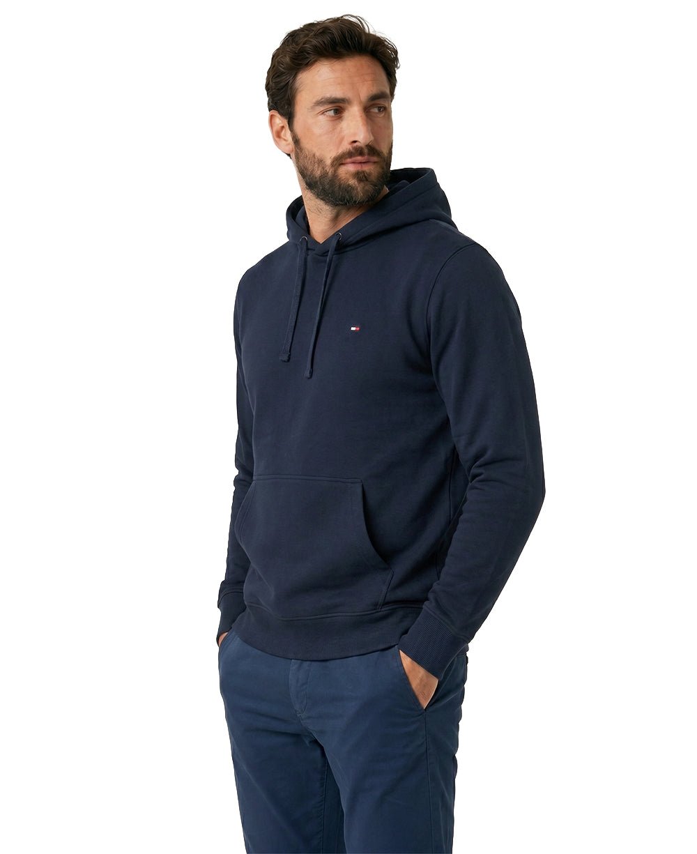 Moletom Azul Marinho Masculino Clássico Felpado - Tommy Hilfiger
