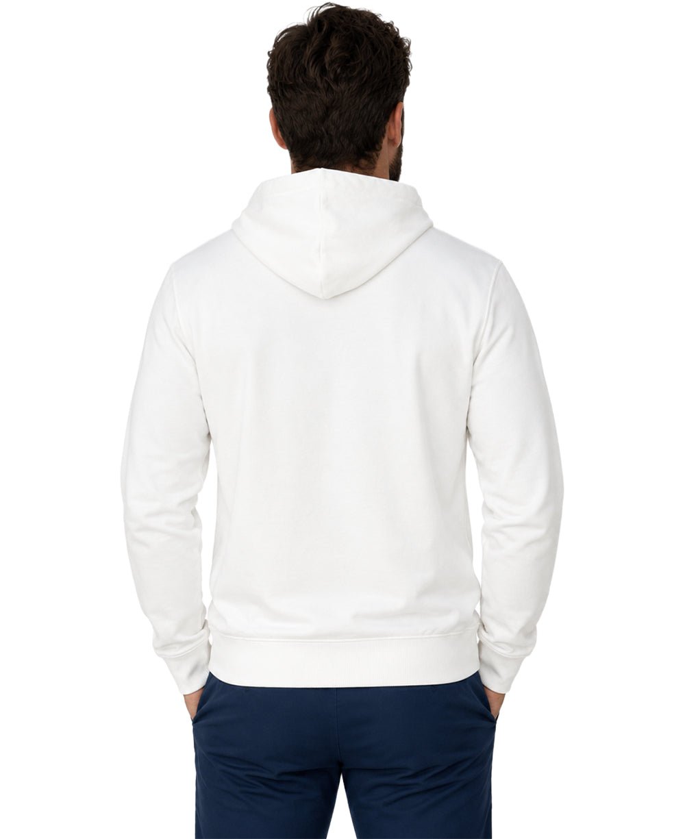 Moletom Branco Masculino Clássico Felpado - Tommy Hilfiger