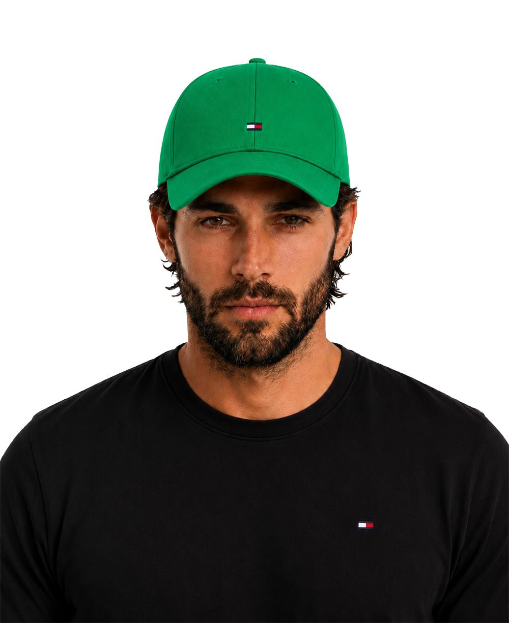 Boné Masculino Verde Bandeira Clássico - Tommy Hilfiger