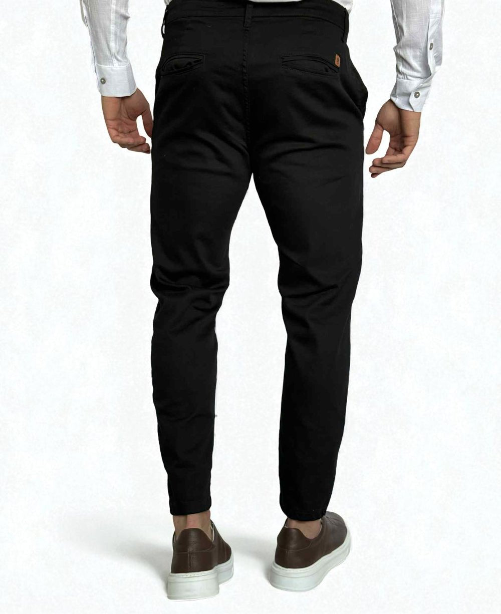 Calça Alfaiataria Preto com Regulagem - Truehero