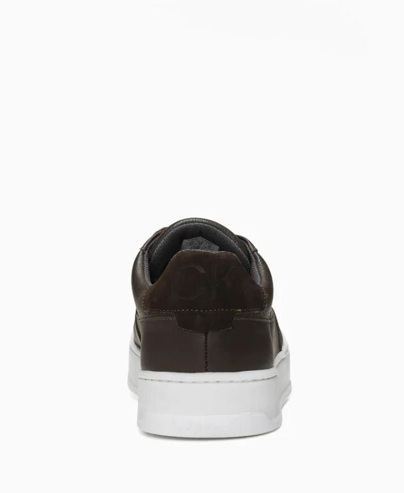 Tênis Marrom Masculino De Couro Layers - Calvin Klein