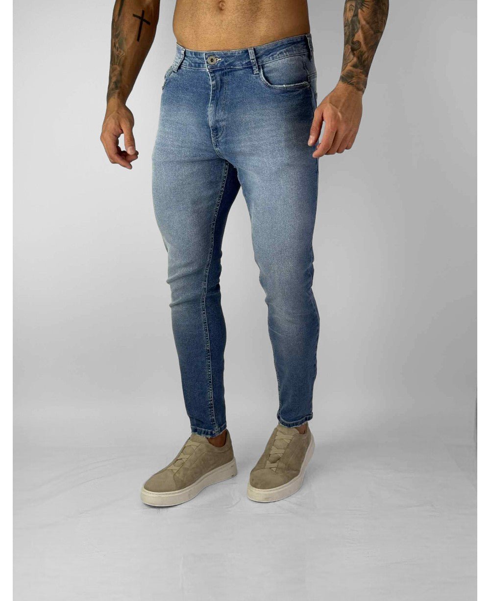 Calça Jeans Azul Claro Skinny - Visual Jeans