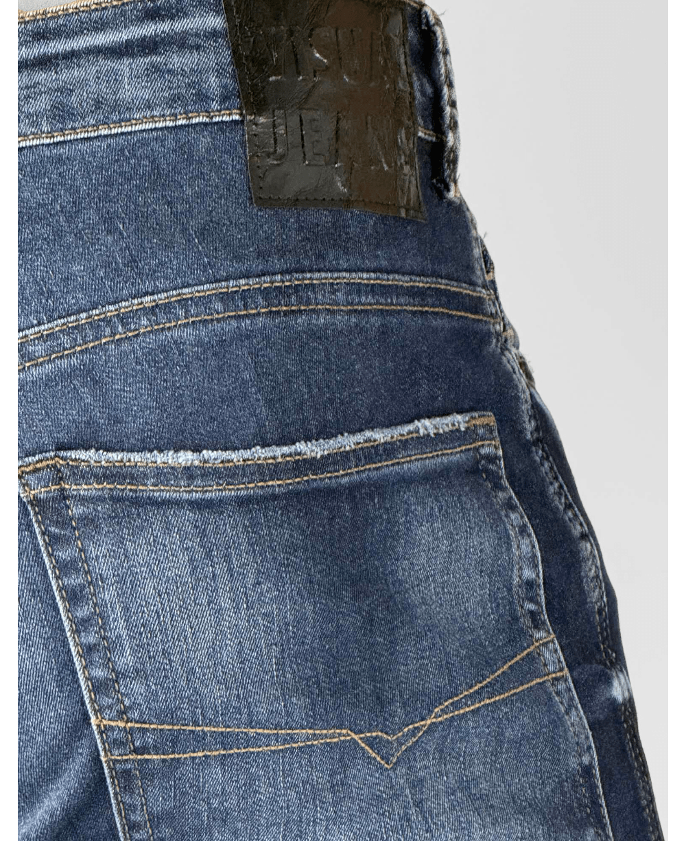 Calça Jeans Azul Escuro Skinny - Visual Jeans