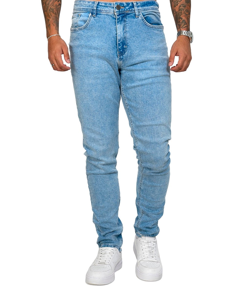Calça Jeans Claro Masculina Slim - Visual Jeans