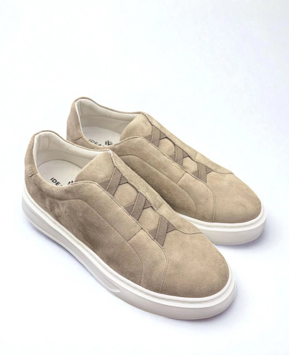 Slip On Bege Masculino Argos - Ideal Vest Rouparia