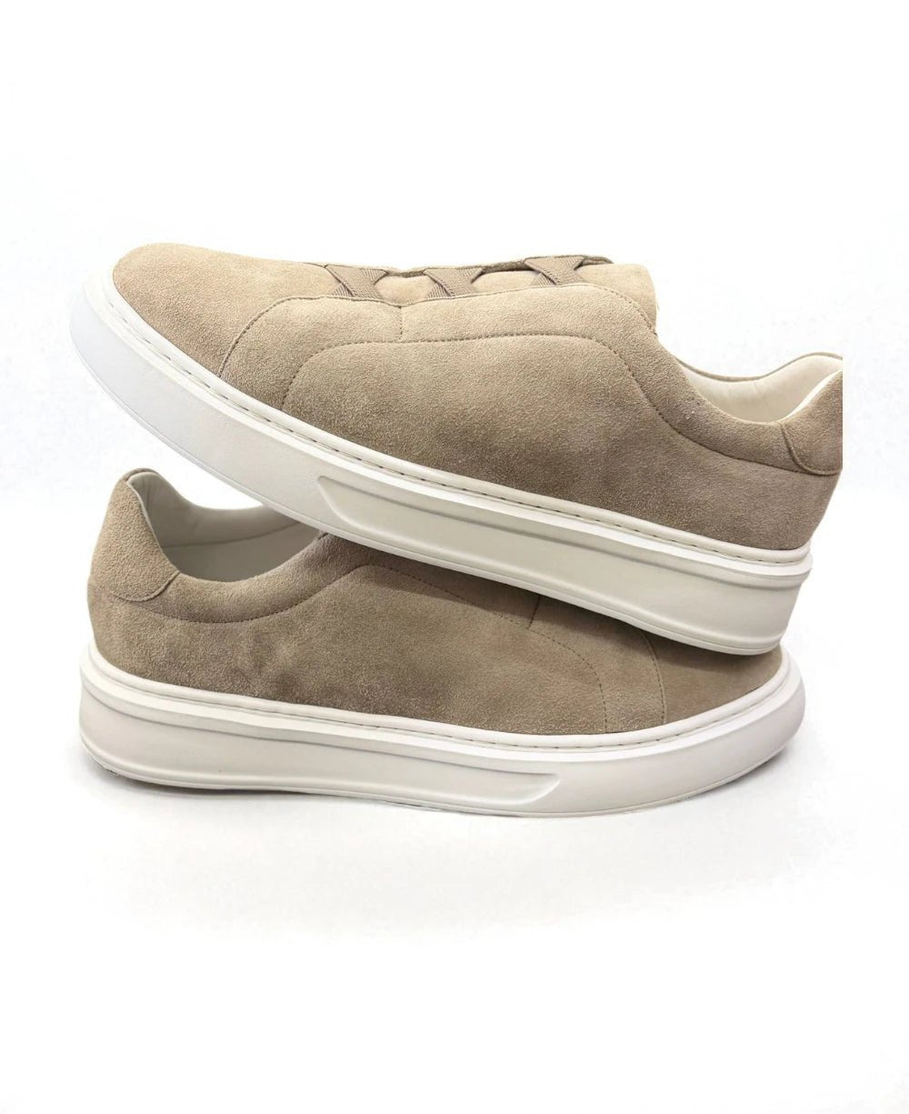 Slip On Bege Masculino Argos - Ideal Vest Rouparia