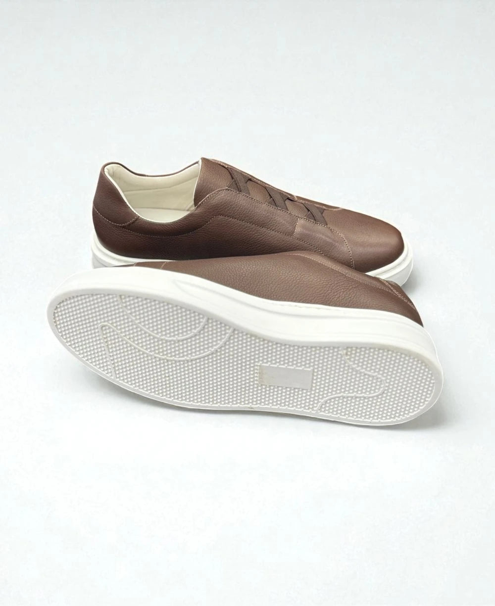 Slip On Marrom Masculino Sleeven Brown - Ideal Vest Rouparia