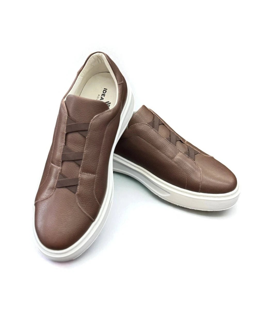 Slip On Marrom Masculino Sleeven Brown - Ideal Vest Rouparia