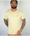 Camiseta Masculina Amarela Malha Regular - Aramis