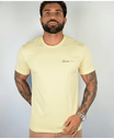 Camiseta Masculina Amarela Malha Regular - Aramis