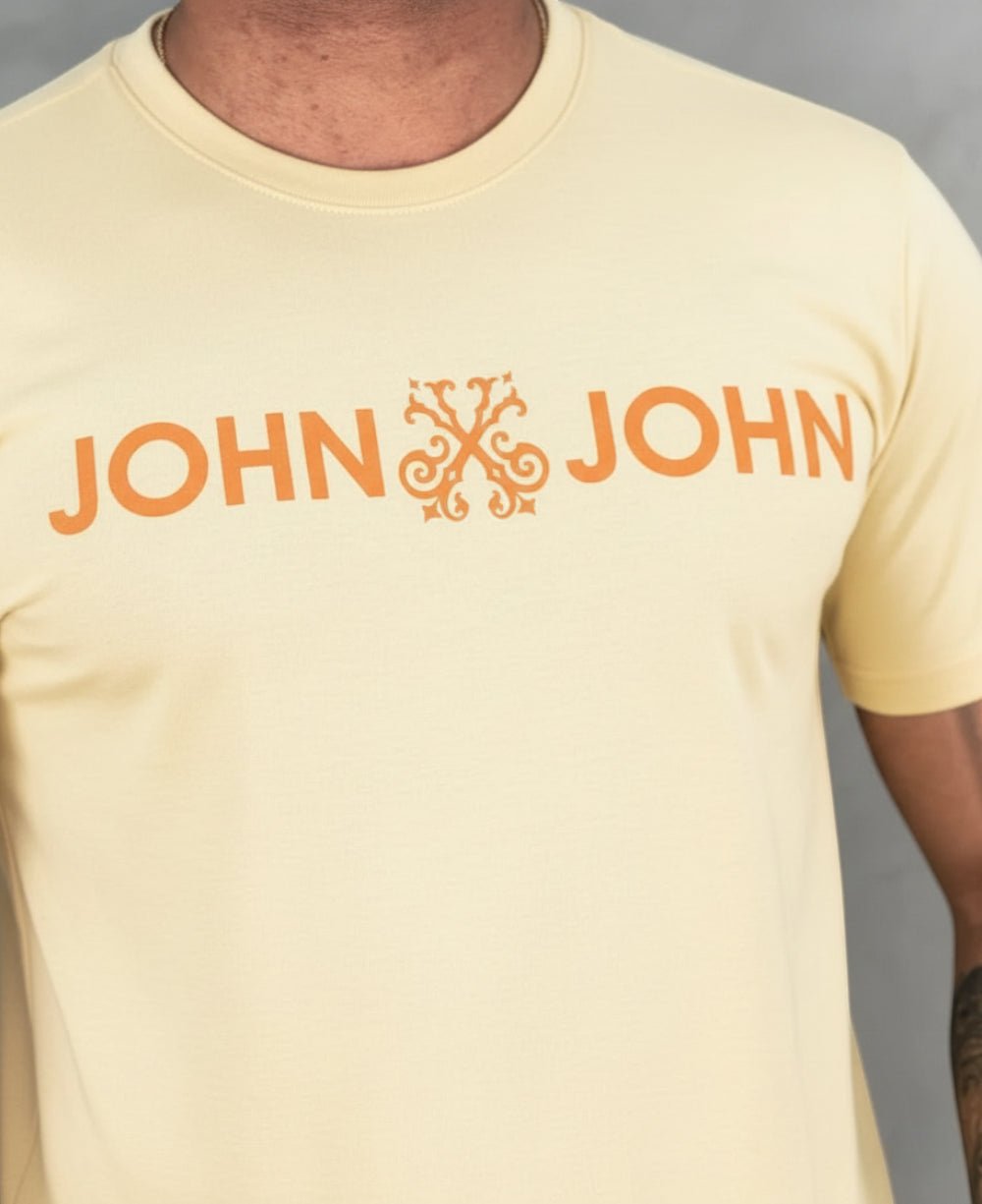 Camiseta Amarelo Claro Masculina JJ - John John