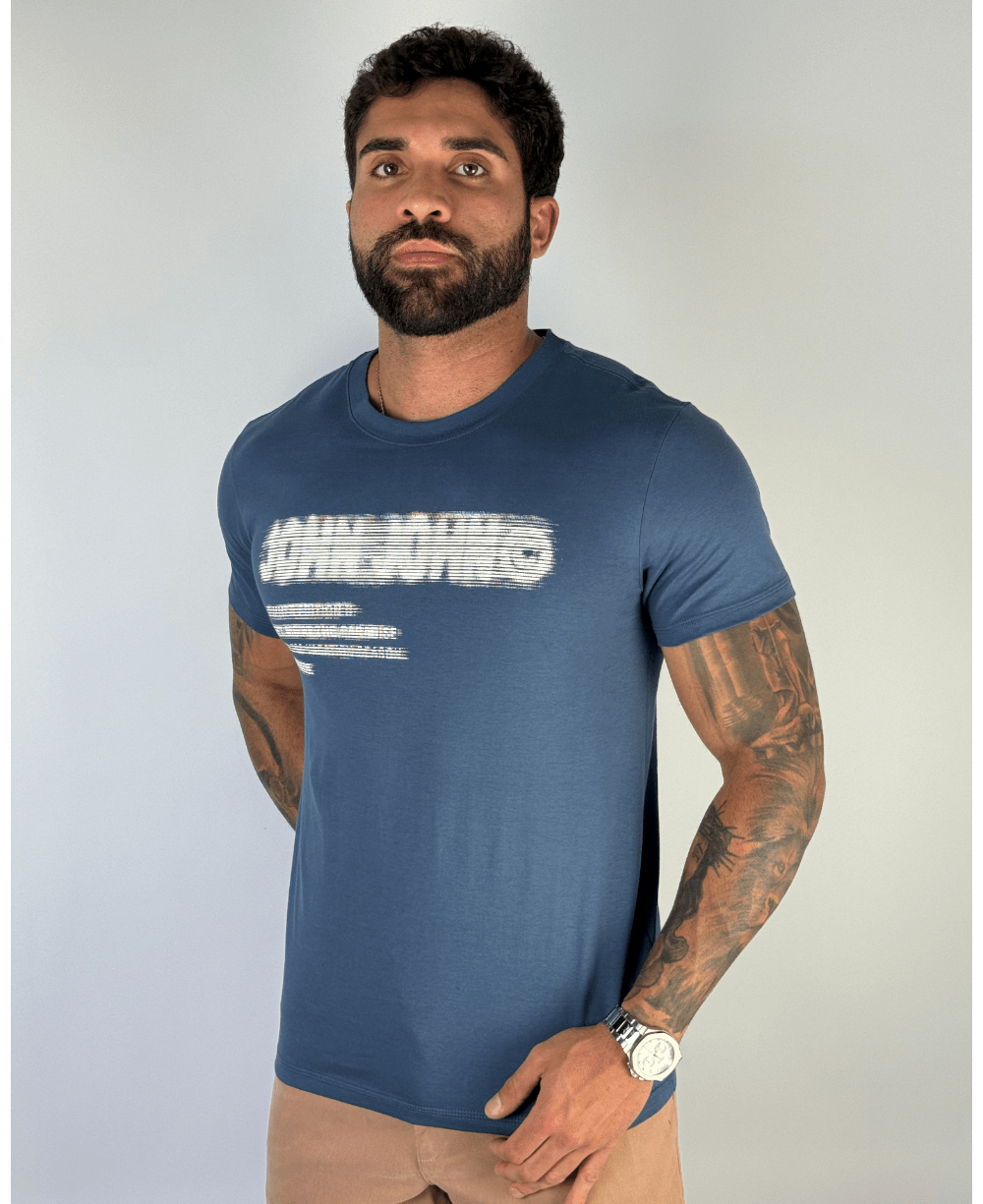 Camiseta T-Shirt Sl John Blu Azul - John John