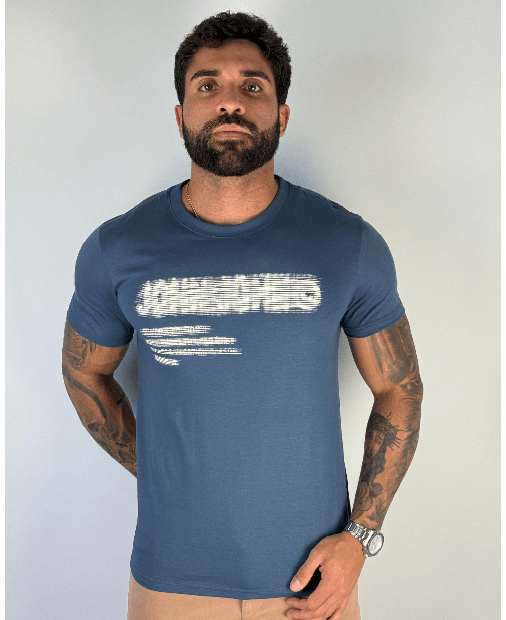 Camiseta T-Shirt Sl John Blu Azul - John John