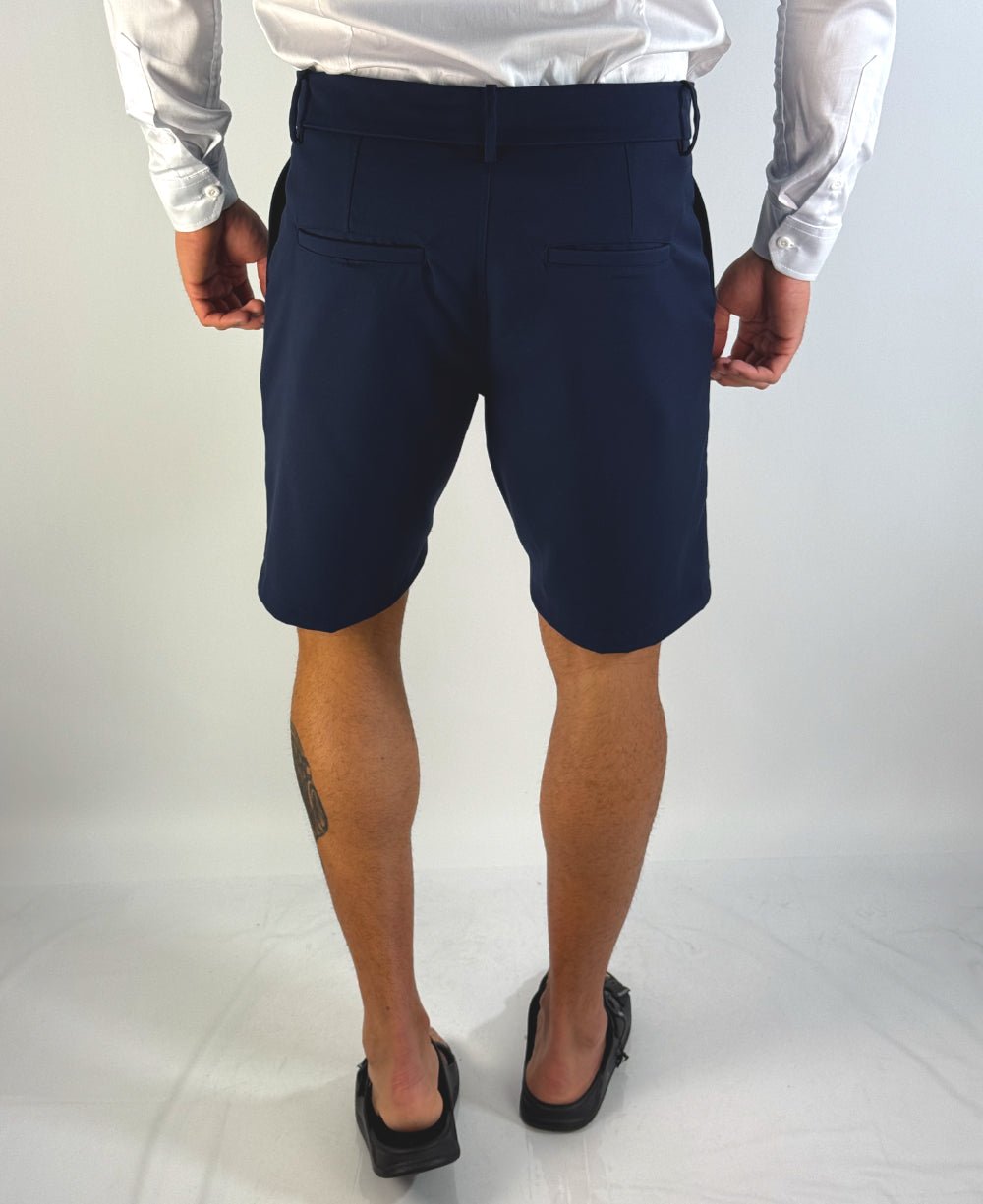 Bermuda Alfaiataria Pima Azul Masculino - Visual Jeans