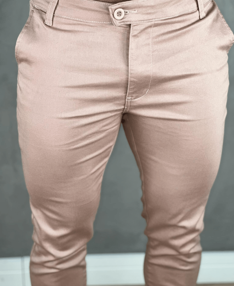Calça Alfaiataria Rose Masculina Super Skinny - Truehero