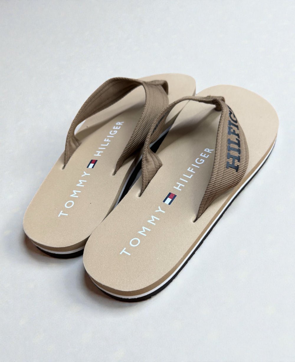 Chinelo Khaki Masculino Monotype Beach Sandal - Tommy Hilfiger
