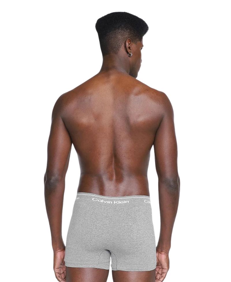 Cueca Box Cinza Trunk Modern Cotton - Calvin Klein