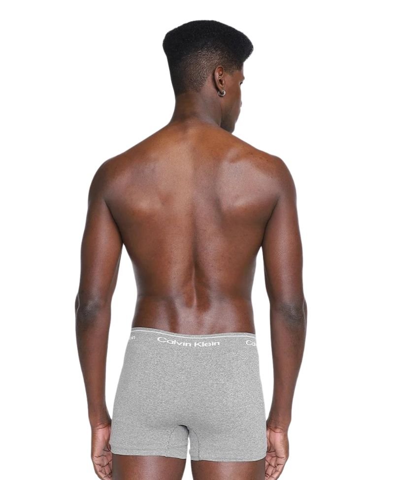 Cueca Box Cinza Trunk Modern Cotton - Calvin Klein