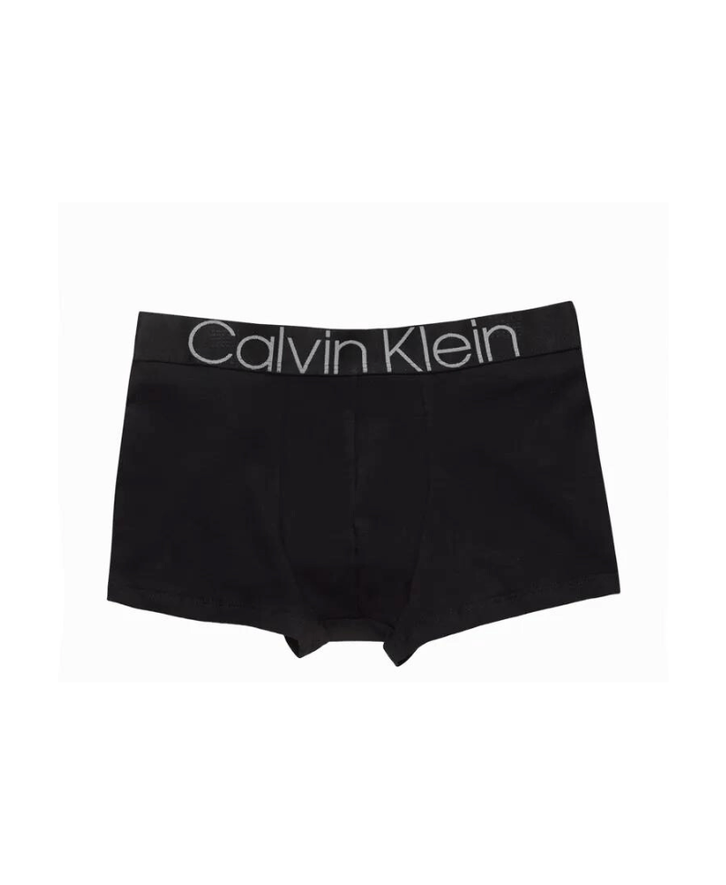 Cueca Box Preta Underwear Cotton - Calvin Klein