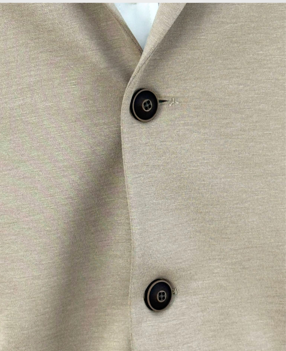 Blazer Caqui Básico Acetinado Slim - Guilherme Soul